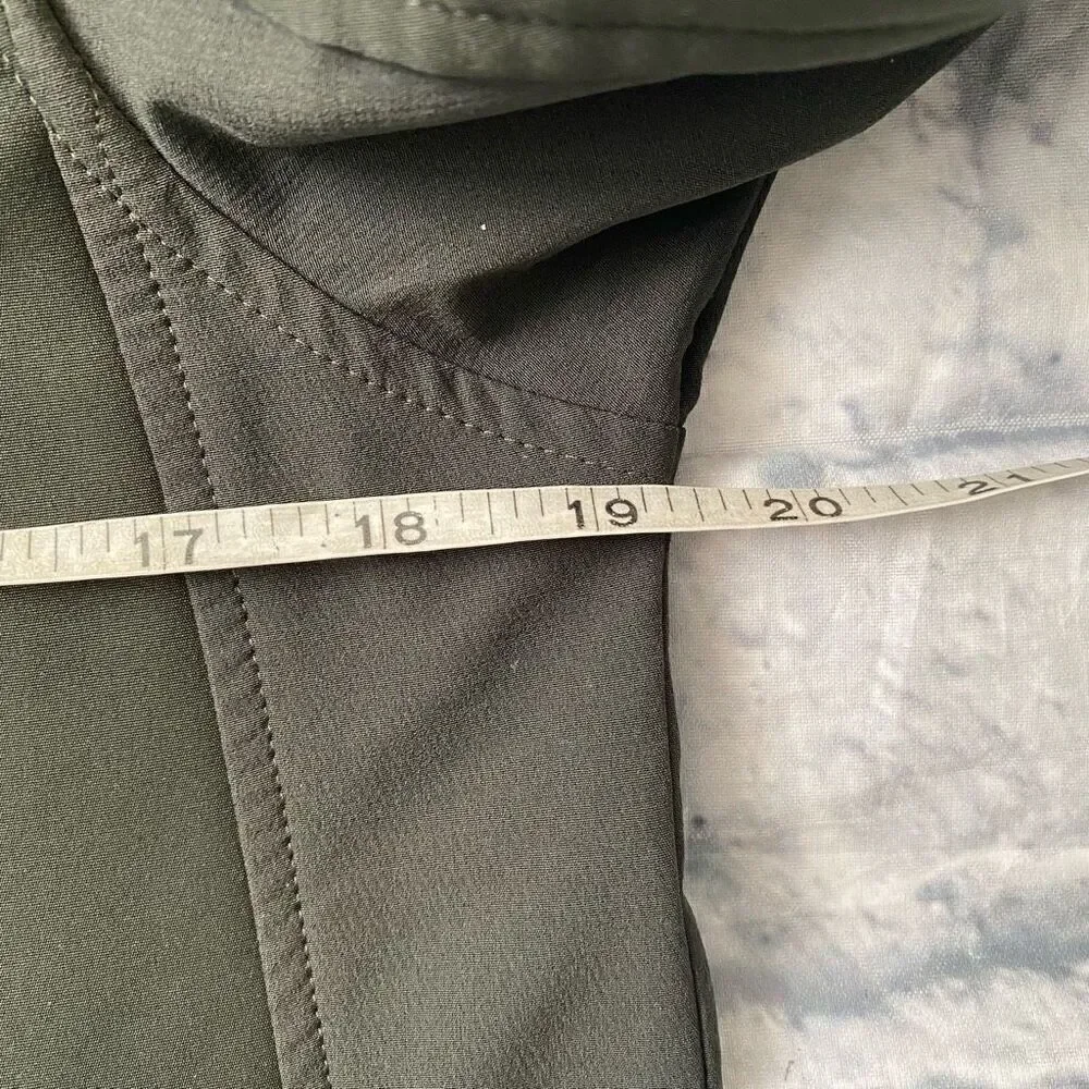 Under Armour men S cold gear Infrared fitted full zip jacket olive green - Picture 13 of 13